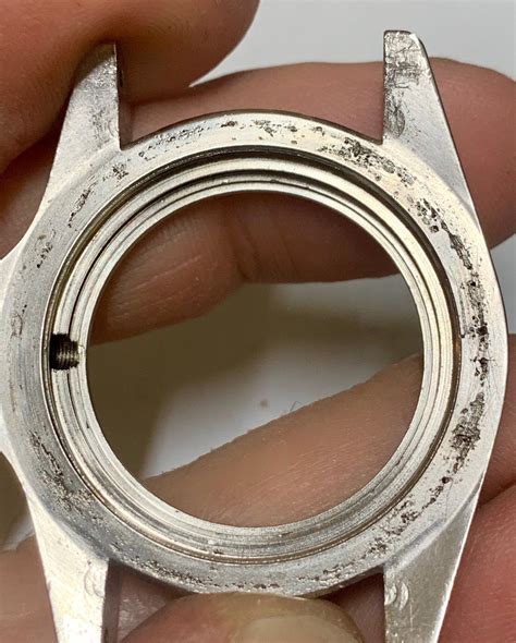 case gasket vintage rolex 719|Case Pitting .